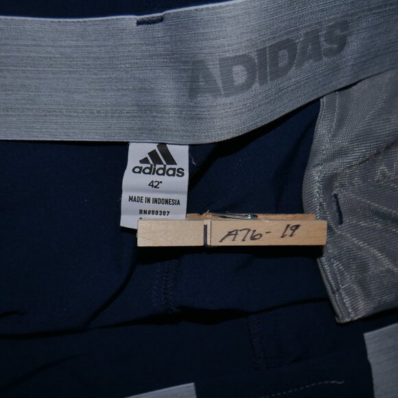 ADIDAS Men's Ultimate 365 Golf Shorts Size 42 Navy Blue Performance Stretch - Picture 10 of 12